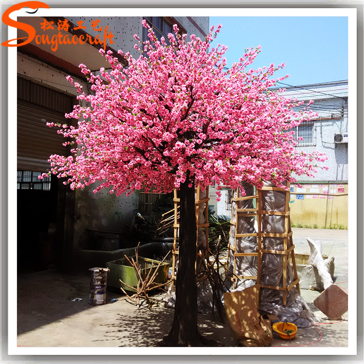 仿真桃花樹如何安裝？