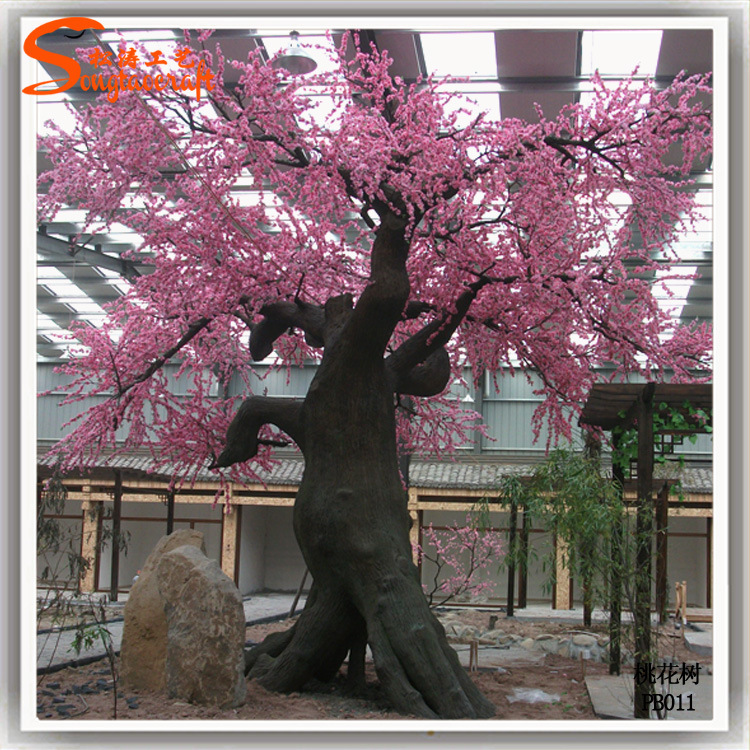 仿真桃花樹如何安裝？