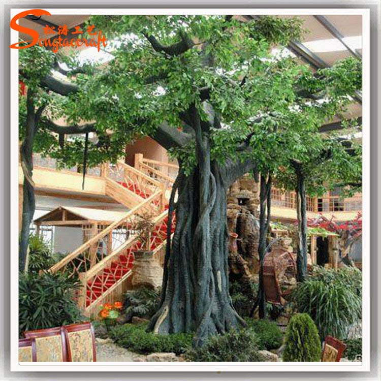 巧奪天工的松濤仿真榕樹(shù)是怎樣制成的
