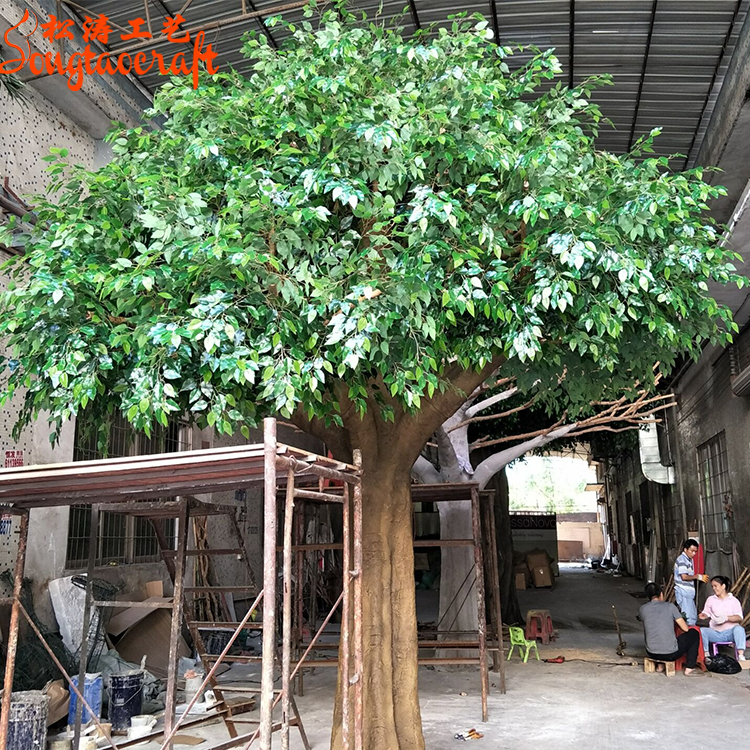 仿真榕樹(shù)的應(yīng)用和制造流程